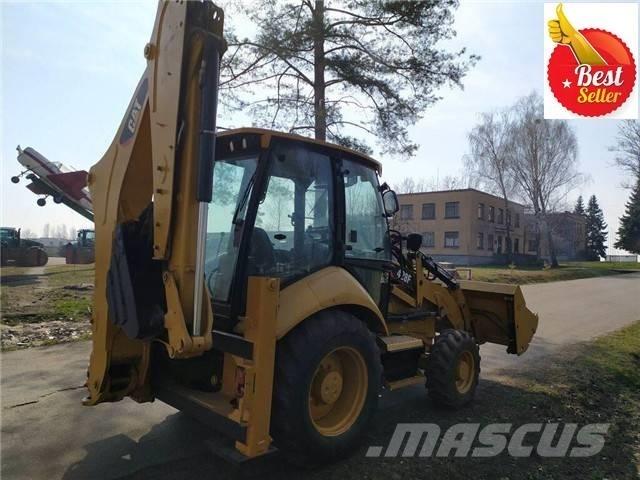 CAT 428 F لوادر ذات جرافات عكسية