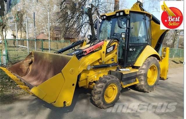 CAT 428 F لوادر ذات جرافات عكسية