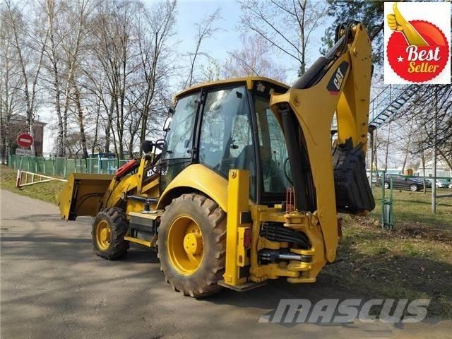 CAT 428 F لوادر ذات جرافات عكسية