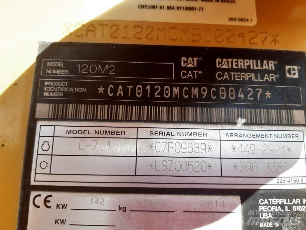CAT 120 M 2 معدات تمهيد الطرق