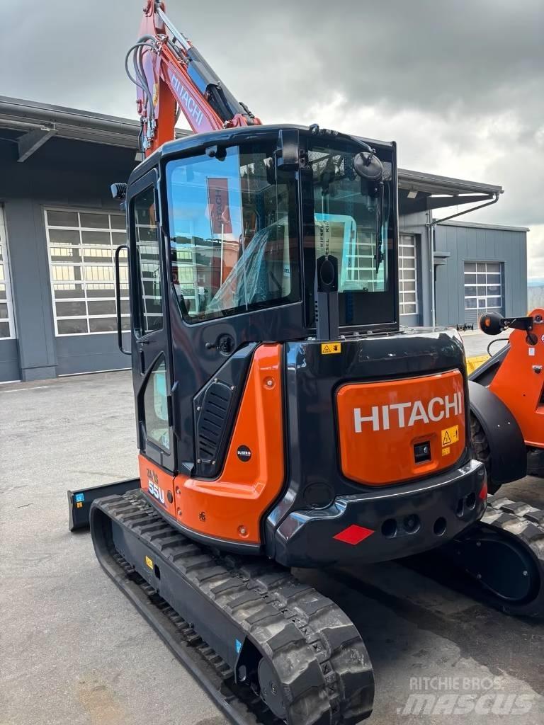 Hitachi ZX 55 U-6 حفارات صغيرة أقل من 7 طن (حفارات صغيرة)