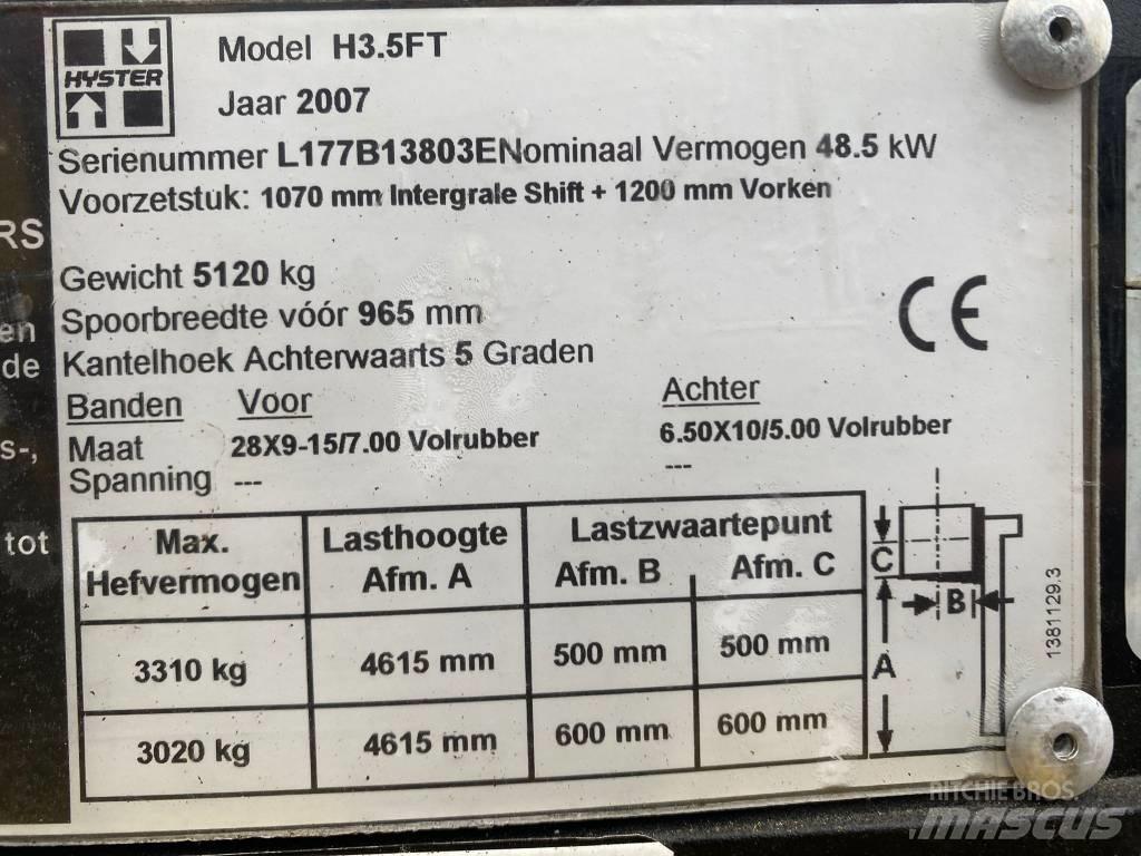 Hyster H 3.50 FT شاحنات الديزل