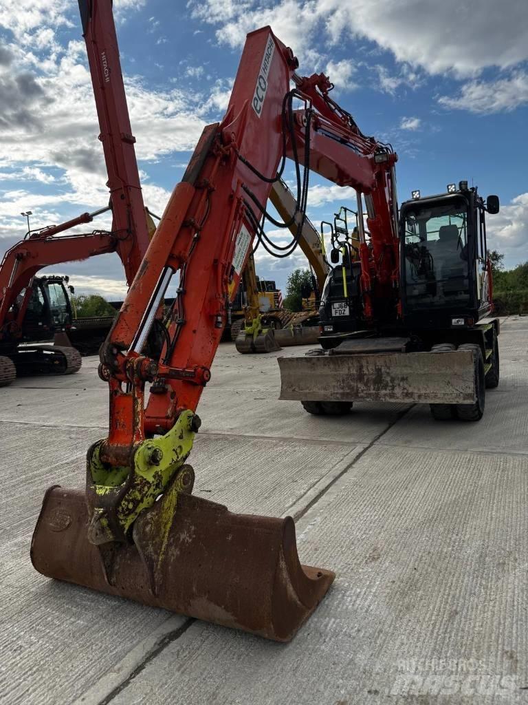 Hitachi ZX 145 W-6 حفارات بعجل