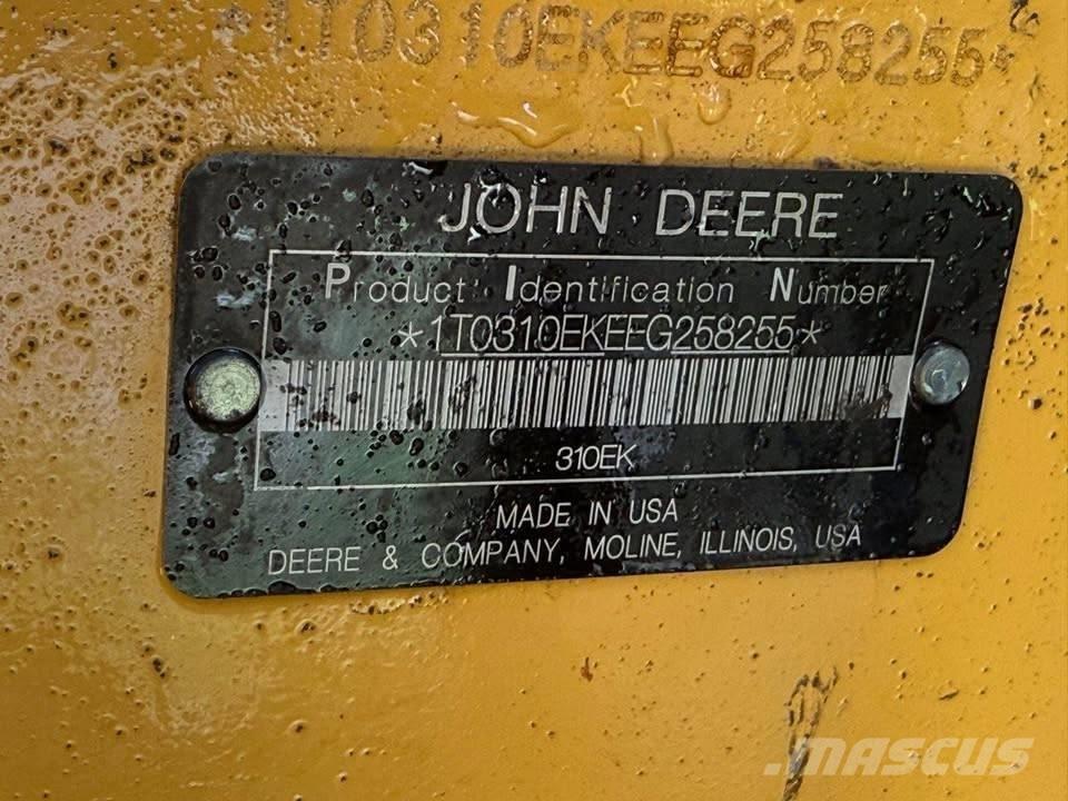 John Deere 310 K لوادر ذات جرافات عكسية