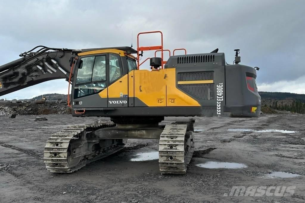 Volvo EC 480 E L حفارات زحافة