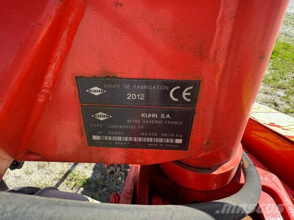 Kuhn GMD 800GIIFF جزازات