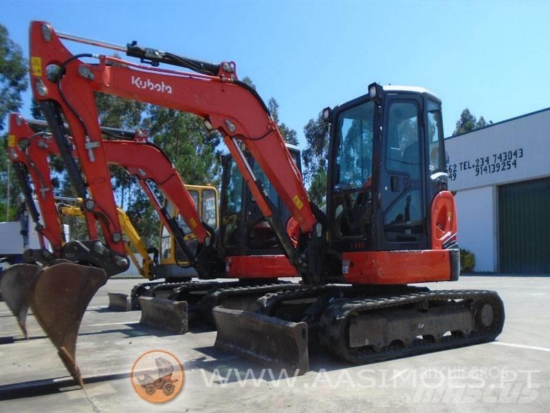 Kubota U 48-4 حفارات صغيرة أقل من 7 طن (حفارات صغيرة)