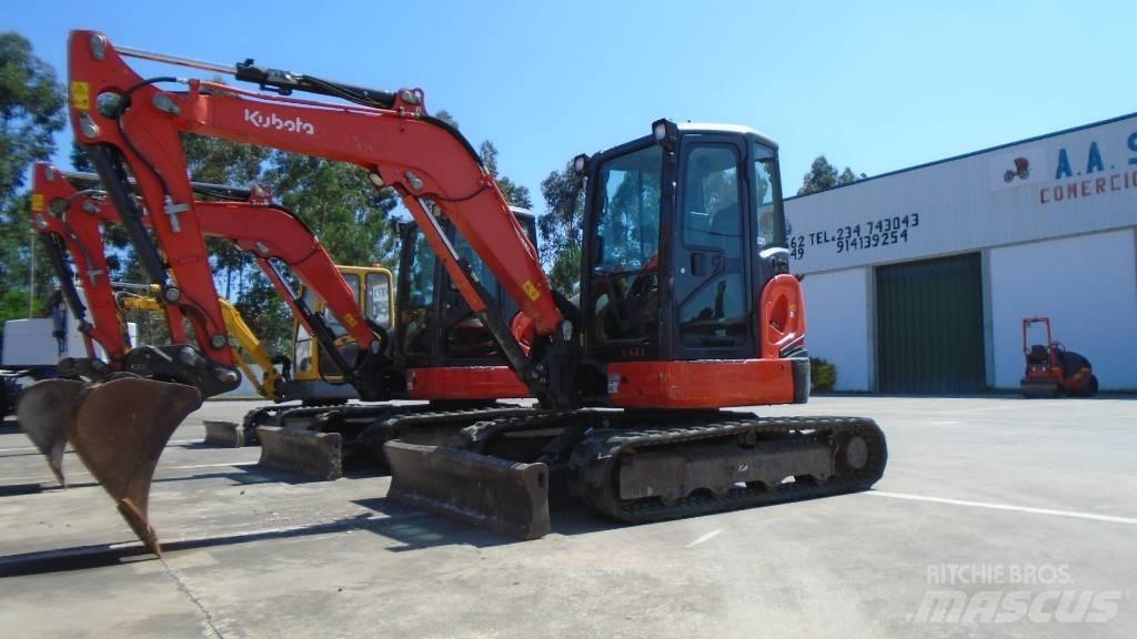 Kubota U 48-4 حفارات صغيرة أقل من 7 طن (حفارات صغيرة)