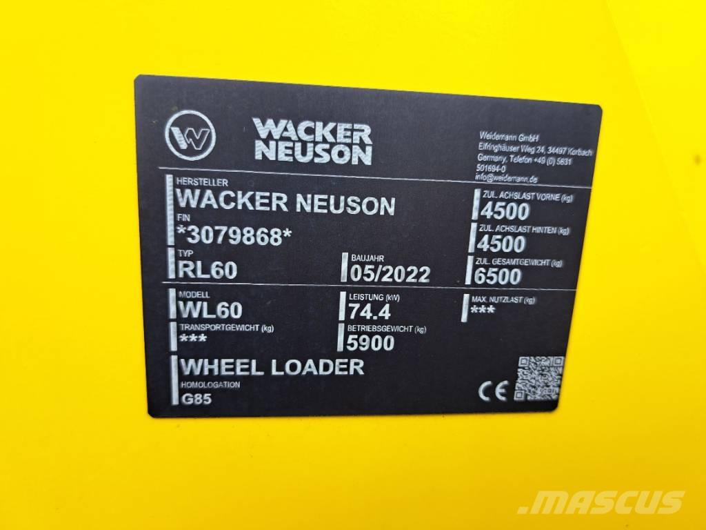 Wacker Neuson WL60 لوادر بعجل
