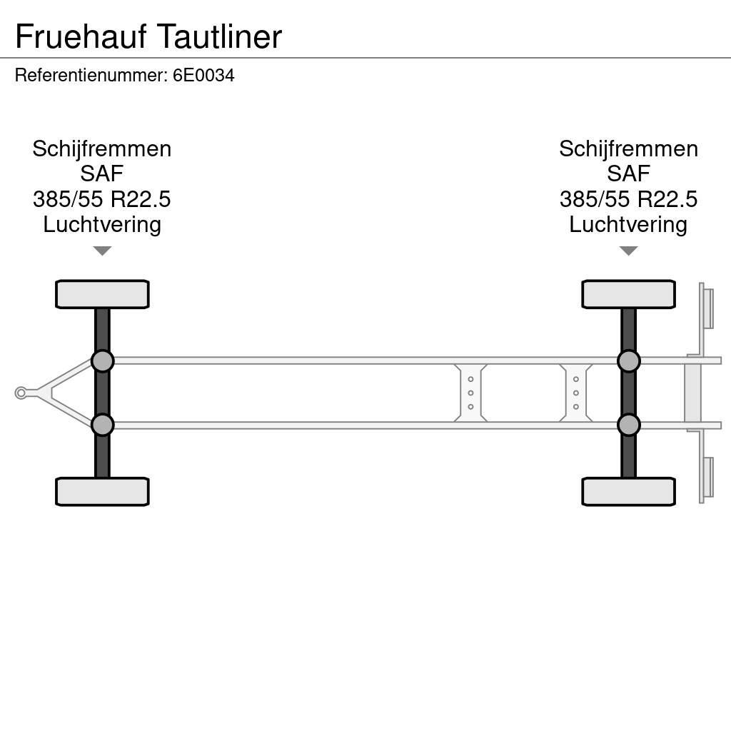 Fruehauf Tautliner مقطورات بغطاء جانبي