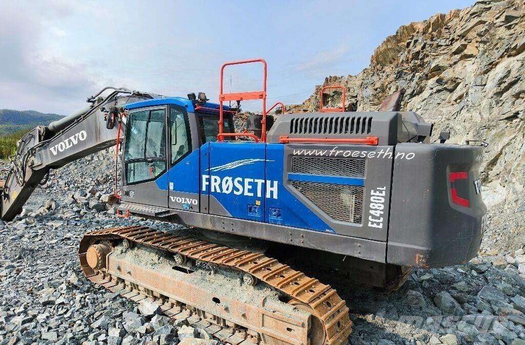 Volvo EC 480 E L حفارات زحافة