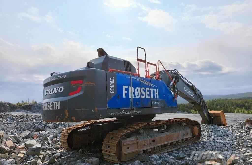 Volvo EC 480 E L حفارات زحافة