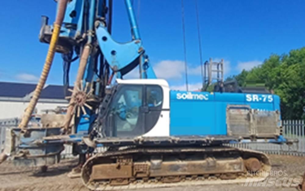 Soilmec SR75 منصات دق خوازيق