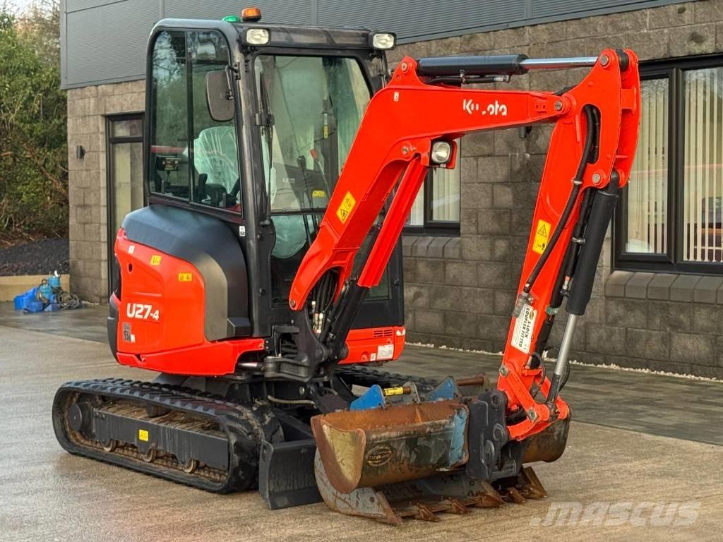 Kubota U 27-4 حفارات صغيرة أقل من 7 طن (حفارات صغيرة)