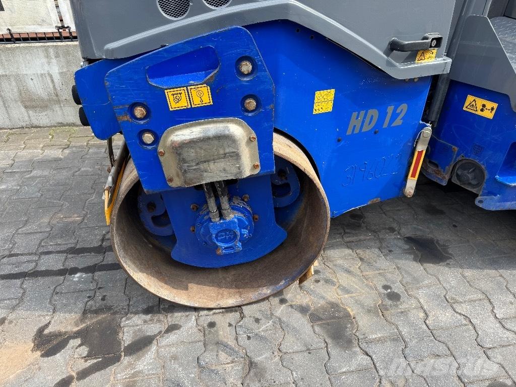 Hamm HD 12 VV مداحل ثنائية الاسطوانة