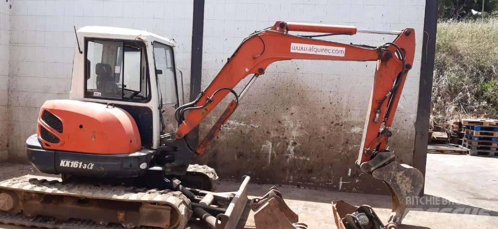 Kubota KX 161-3 حفارات صغيرة أقل من 7 طن (حفارات صغيرة)