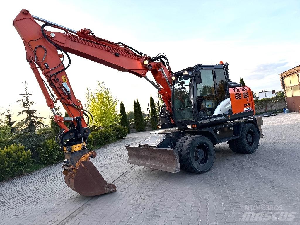 Hitachi ZX 140 W-6 حفارات بعجل