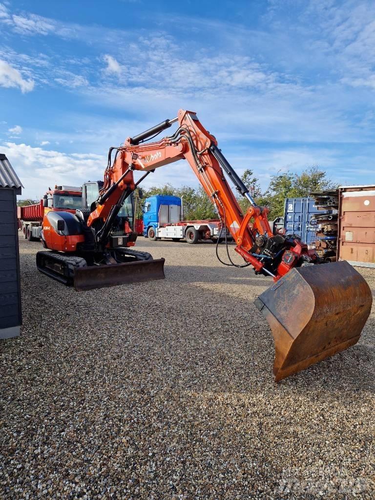 Kubota KX080-4 حفارات صغيرة أقل من 7 طن (حفارات صغيرة)