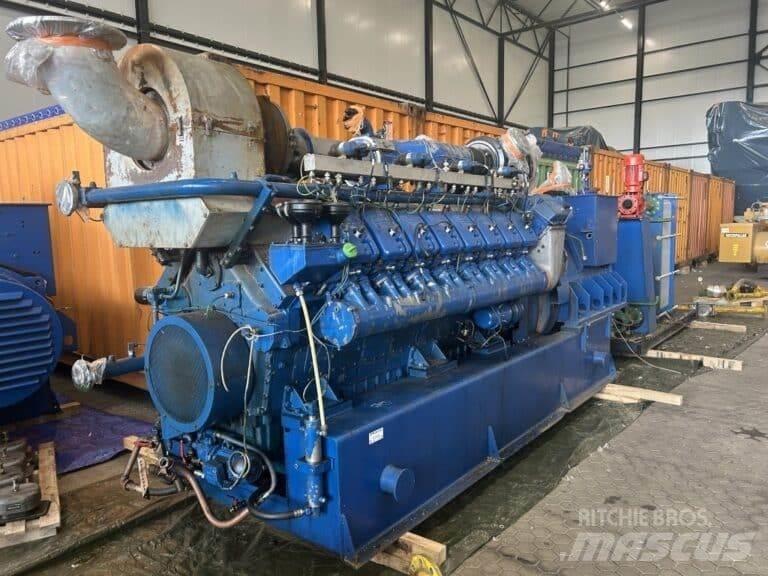 Deutz TBG 620V16 مولدات غاز