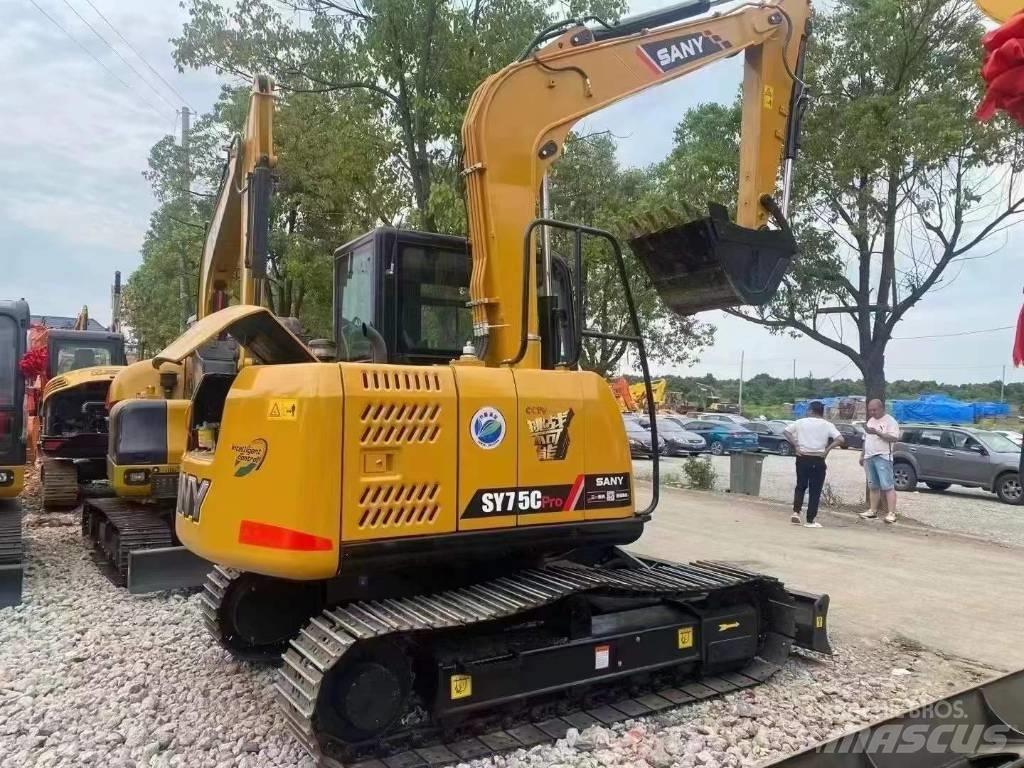 Sany SY 75 حفارات وسط 7 طن - 12 طن