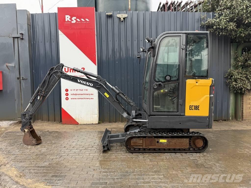 Volvo EC18E حفارات صغيرة أقل من 7 طن (حفارات صغيرة)