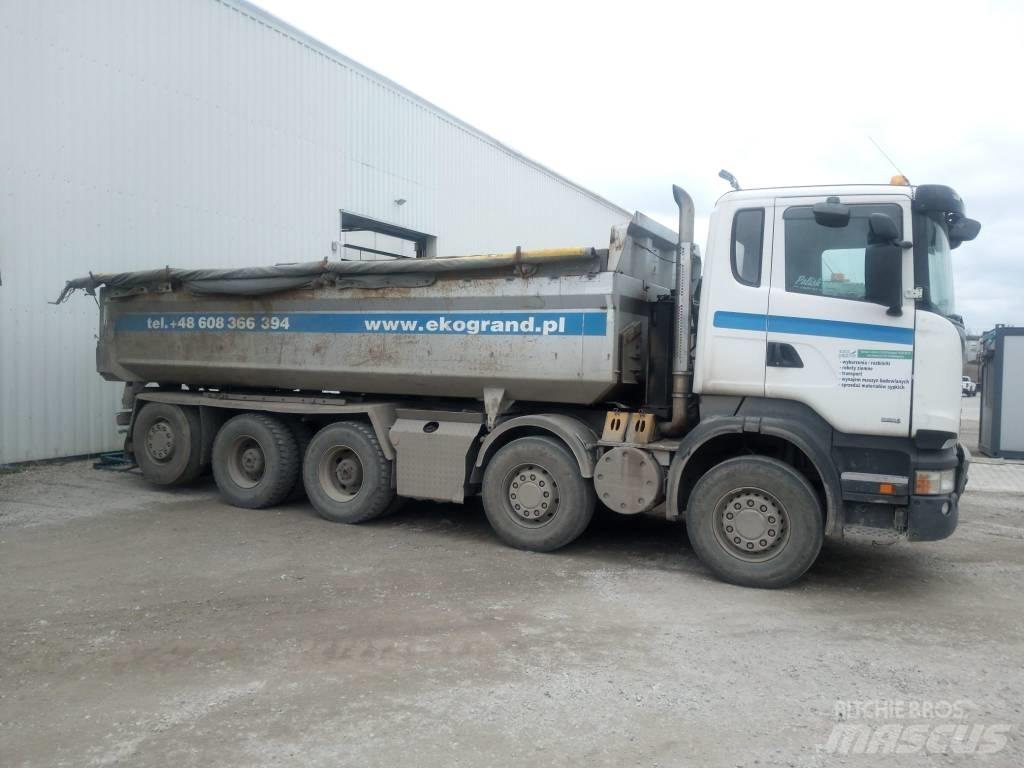 Scania R500 10x4 شاحنات قلابة