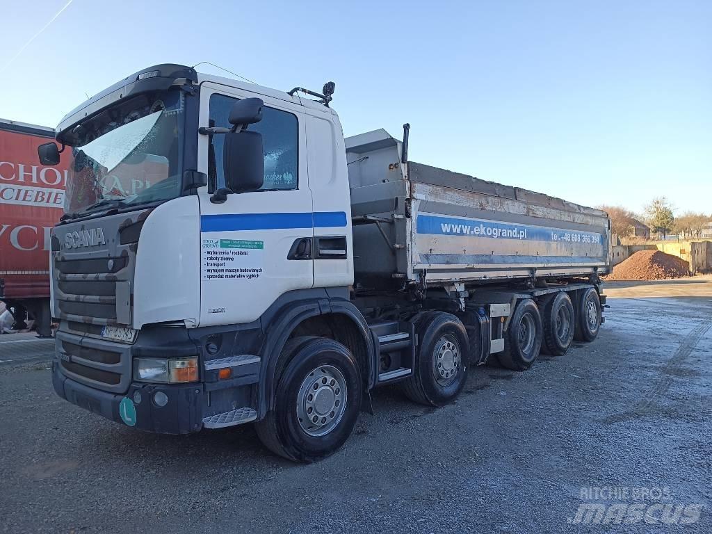 Scania R500 10x4 شاحنات قلابة