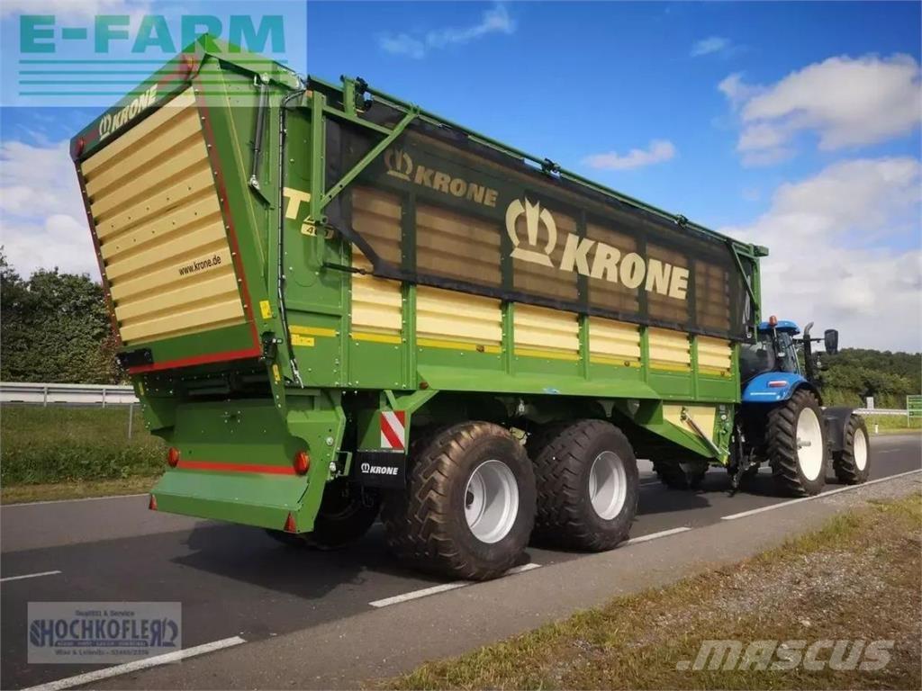 Krone tx 460 مقطورة حبوب