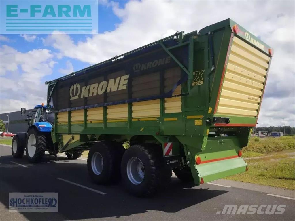 Krone tx 460 مقطورة حبوب