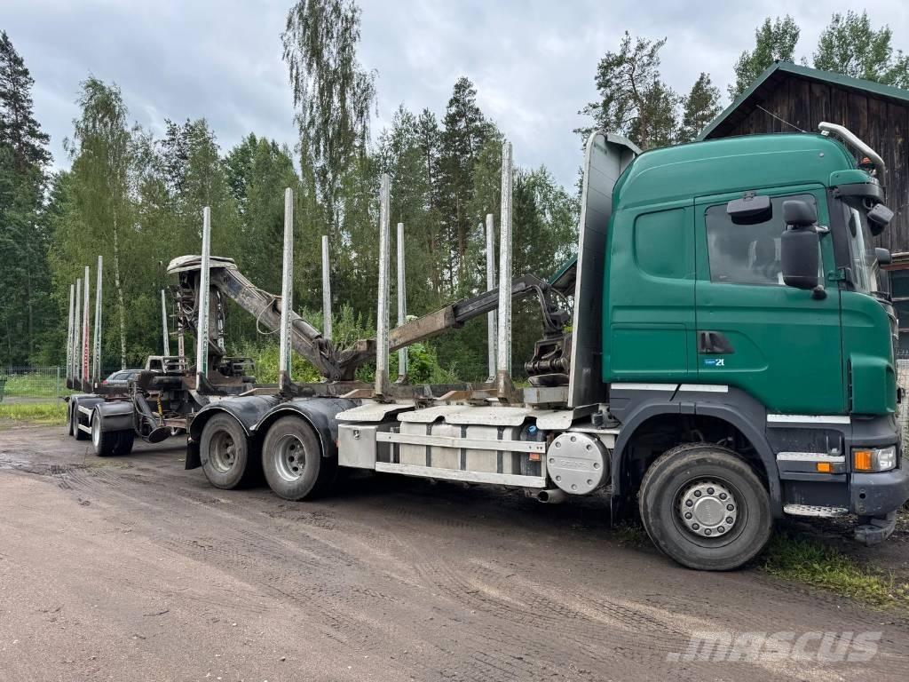 Scania R 500 شاحنات أشجار