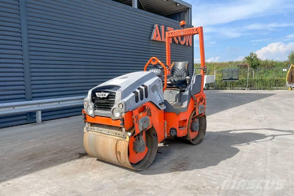 Hamm HD 10 VV مداحل ثنائية الاسطوانة