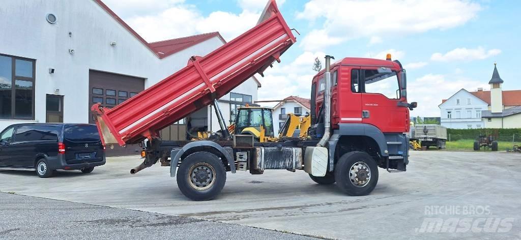 MAN TGA 18.360 4X4 شاحنات قلابة