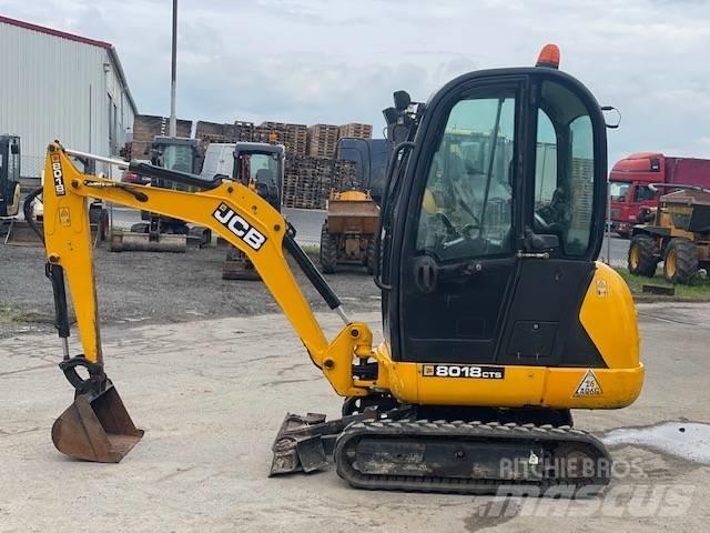 JCB 8018 CTS حفارات صغيرة أقل من 7 طن (حفارات صغيرة)