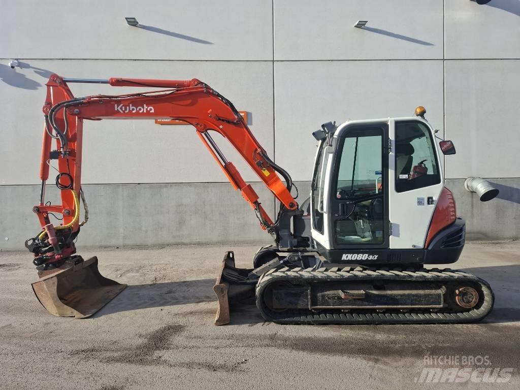 Kubota KX 080-3 حفارات وسط 7 طن - 12 طن