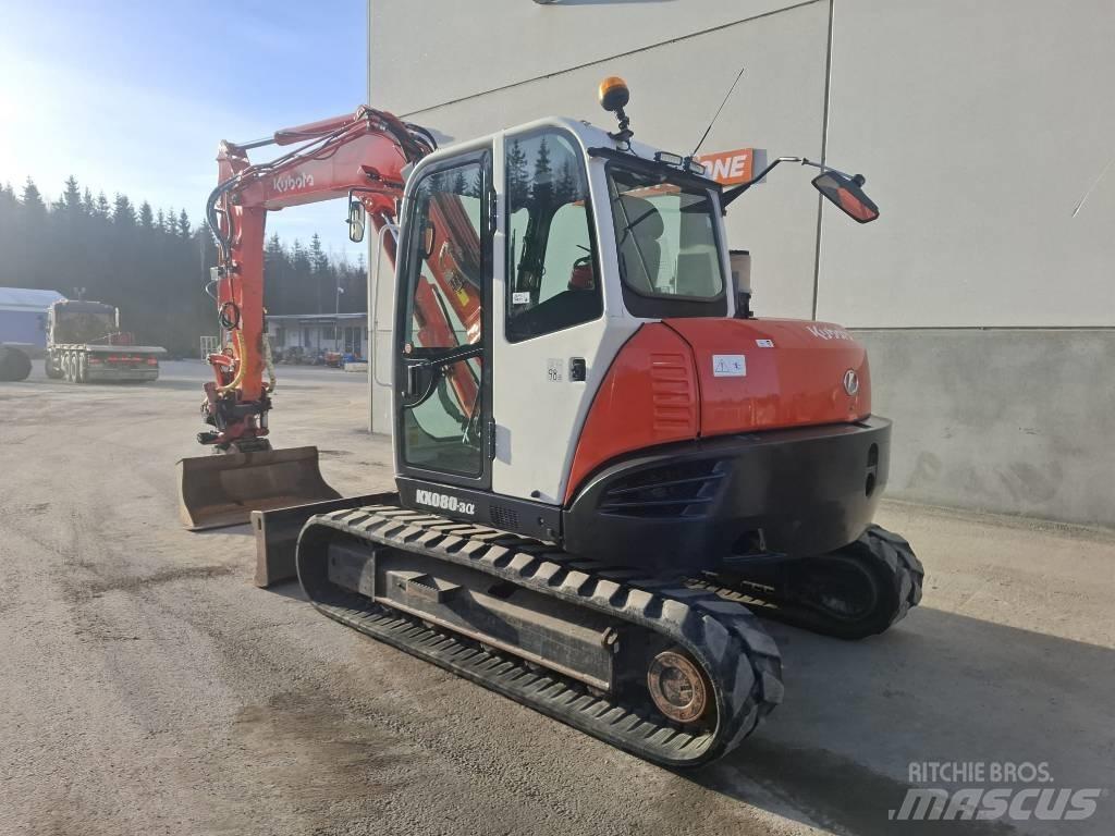 Kubota KX 080-3 حفارات وسط 7 طن - 12 طن
