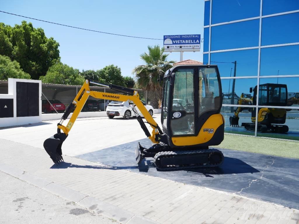 Yanmar SV 18 حفارات صغيرة أقل من 7 طن (حفارات صغيرة)