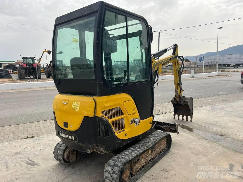 Yanmar SV 18 حفارات صغيرة أقل من 7 طن (حفارات صغيرة)