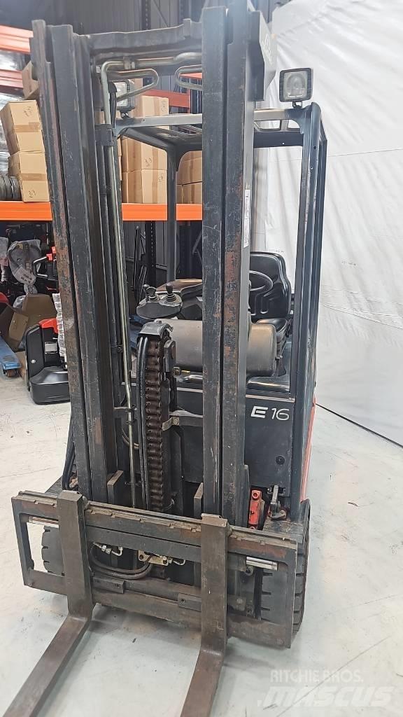 Linde E 16 C-02 شاحنات ذات رافعات شوكية تعمل بالكهرباء