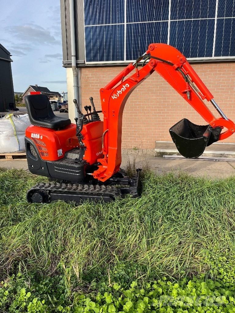Kubota K 008-3 حفارات صغيرة أقل من 7 طن (حفارات صغيرة)