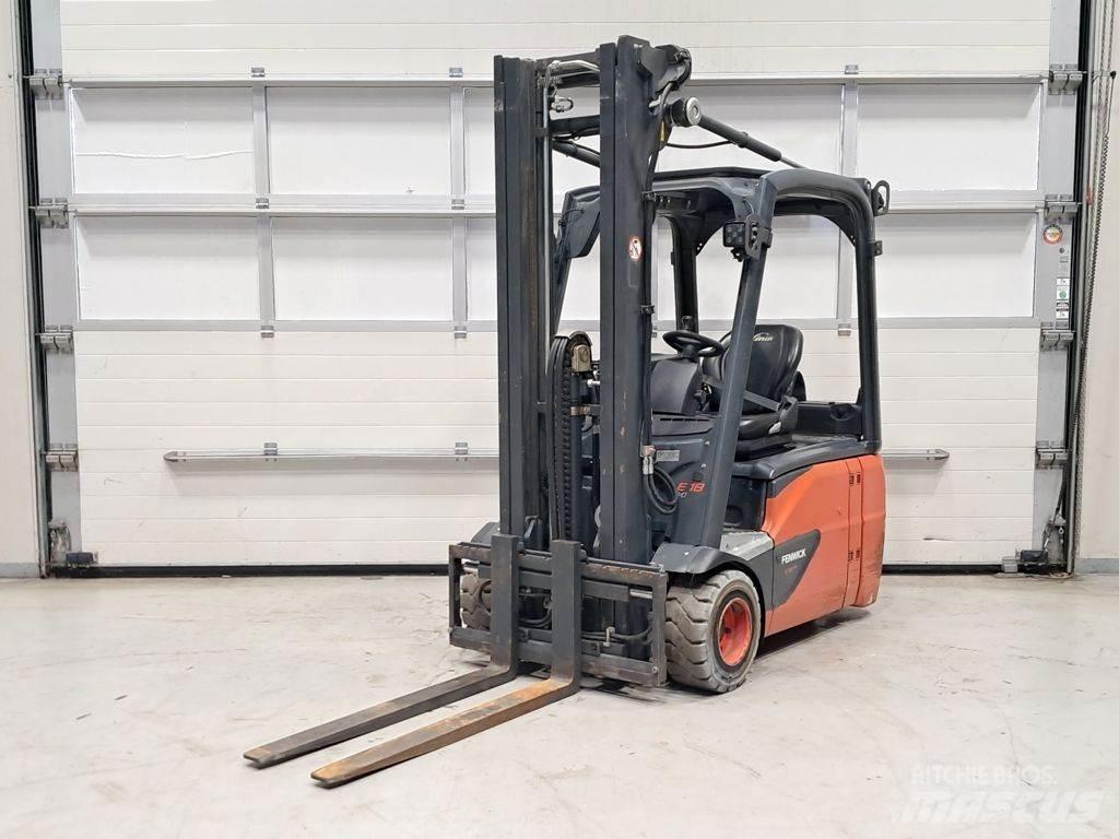 Linde E18-02 شاحنات ذات رافعات شوكية تعمل بالكهرباء