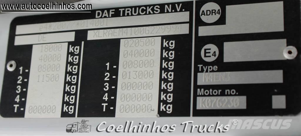 DAF CF 340 شاحنات بمقصورة وهيكل