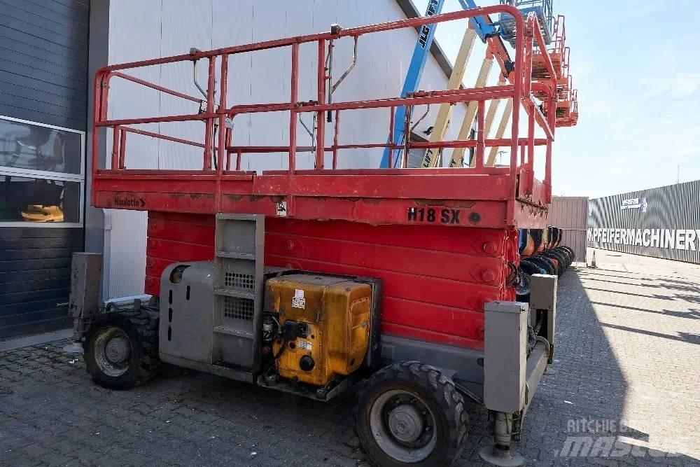 Haulotte H18SX رافعات مقصية الشكل