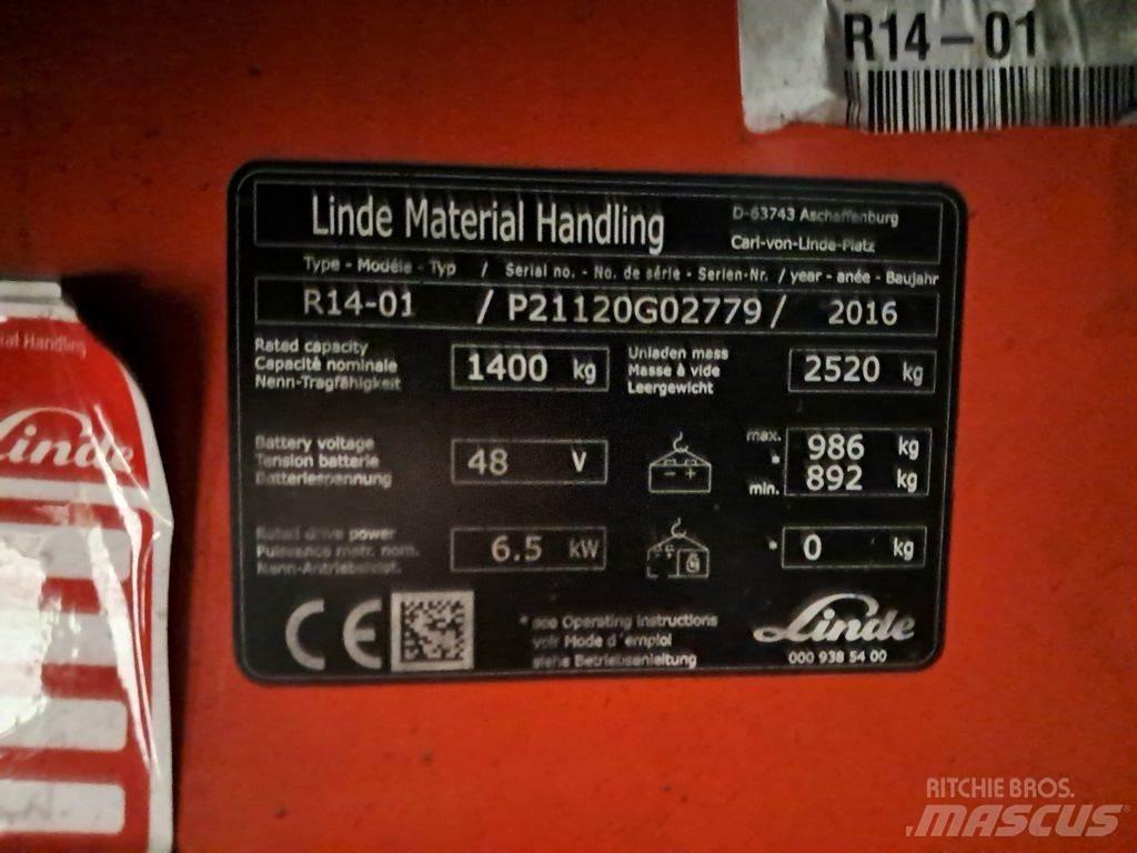 Linde R14-01 شاحنة مناولة