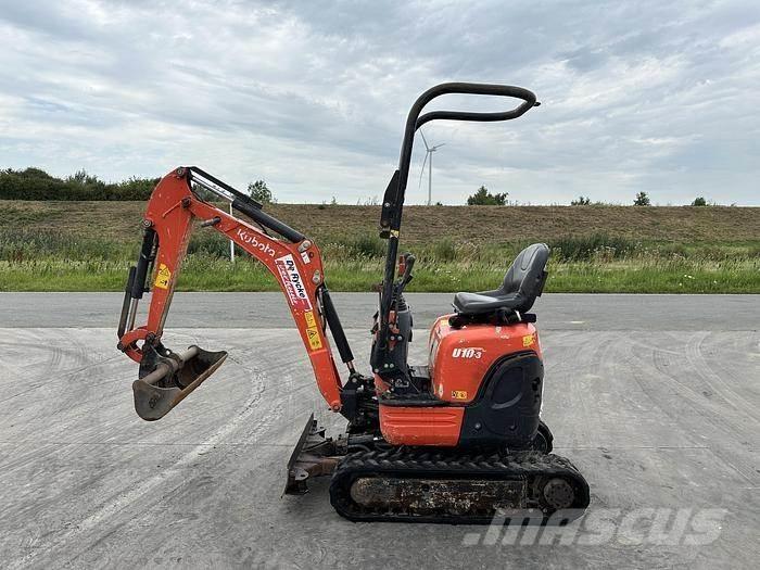 Kubota U10-3 حفارات زحافة