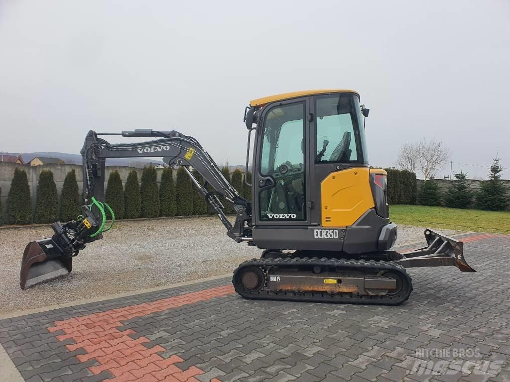 Volvo ECR 35 D حفارات صغيرة أقل من 7 طن (حفارات صغيرة)