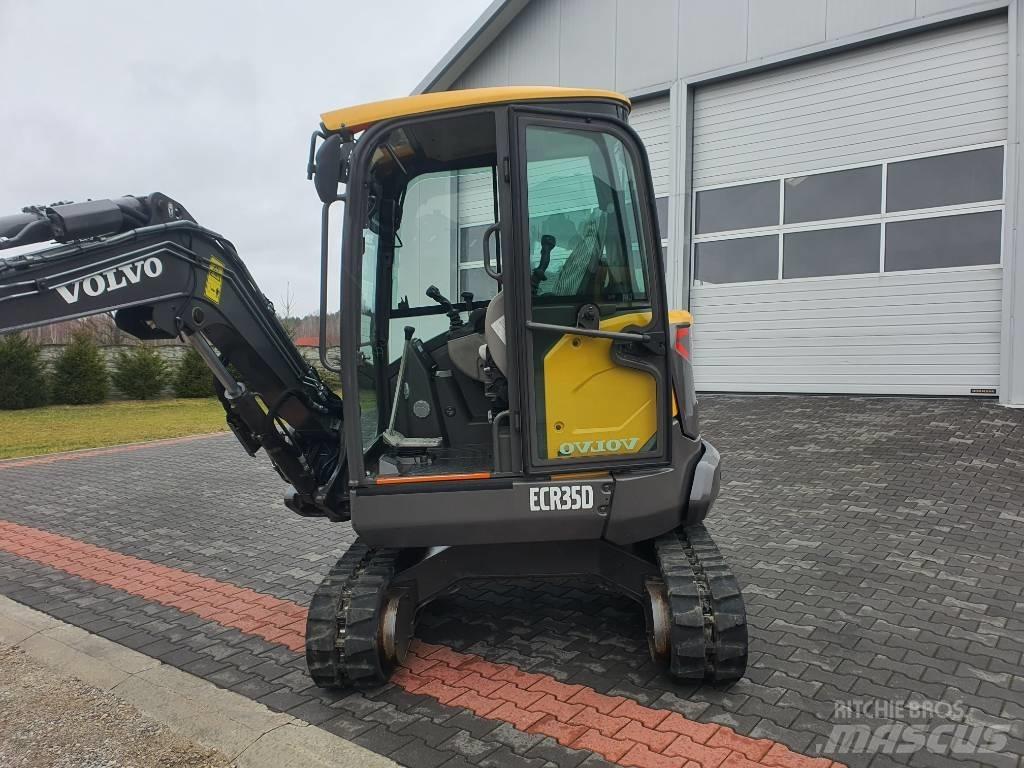 Volvo ECR 35 D حفارات صغيرة أقل من 7 طن (حفارات صغيرة)