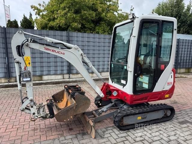 Takeuchi TB 216 V4 حفارات صغيرة أقل من 7 طن (حفارات صغيرة)