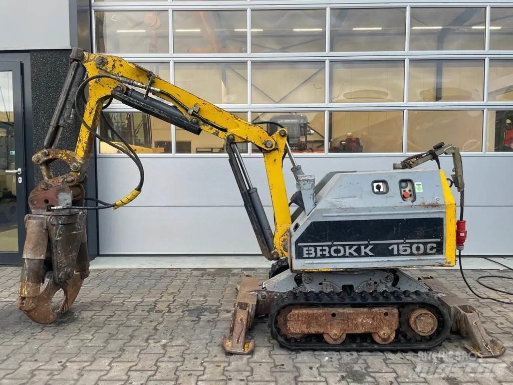 Brokk 150C حفارات صغيرة أقل من 7 طن (حفارات صغيرة)