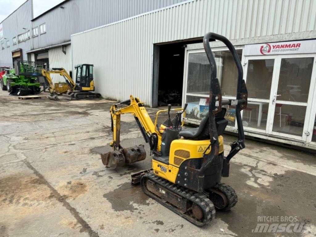 Yanmar SV08 (1C169) حفارات صغيرة أقل من 7 طن (حفارات صغيرة)