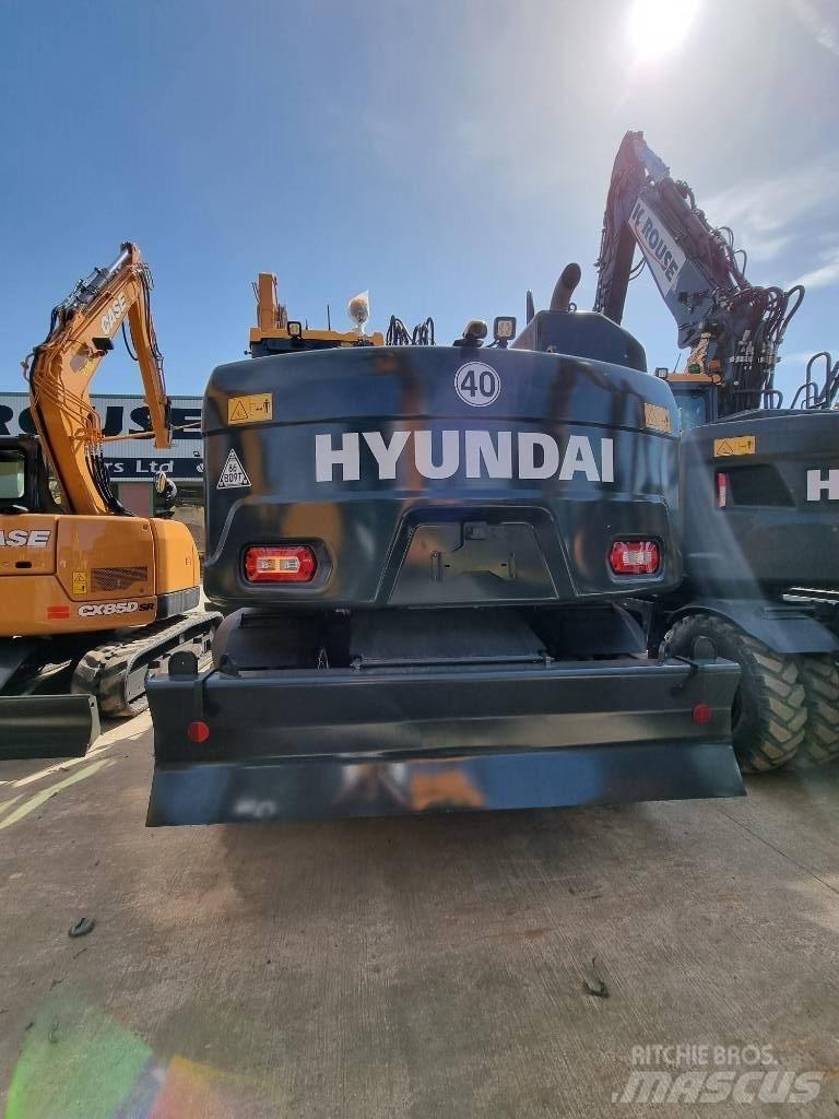 Hyundai HW140A حفارات بعجل